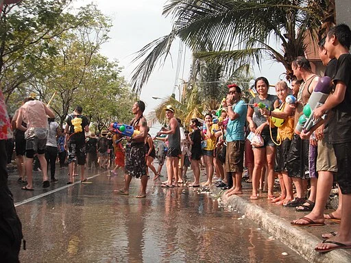 Songkran Cultural Events and Street Parades