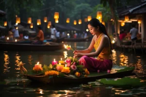 Loi Krathong Festival Thailand