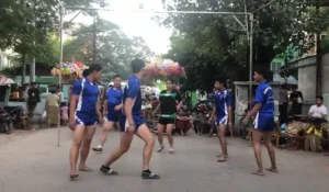 Waso Chinlone Festival Mandalay Myanmar