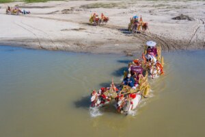 Thingyan Water Festival Yangon Myanmar