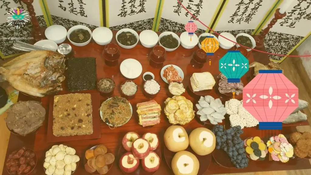 Chuseok Festival Food