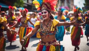 colorful cultural celebration philippines