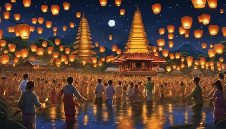 buddhist celebration in indonesia