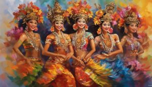 vibrant cultural celebration bali