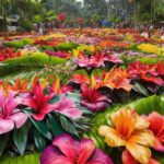 vibrant floral celebration indonesia