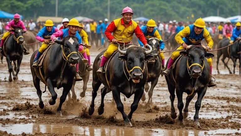 Buffalo Racing Festival Chonburi Thailand