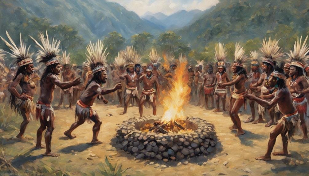 tribal culture celebration papua