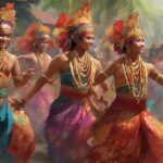 celebrating saman dance tradition