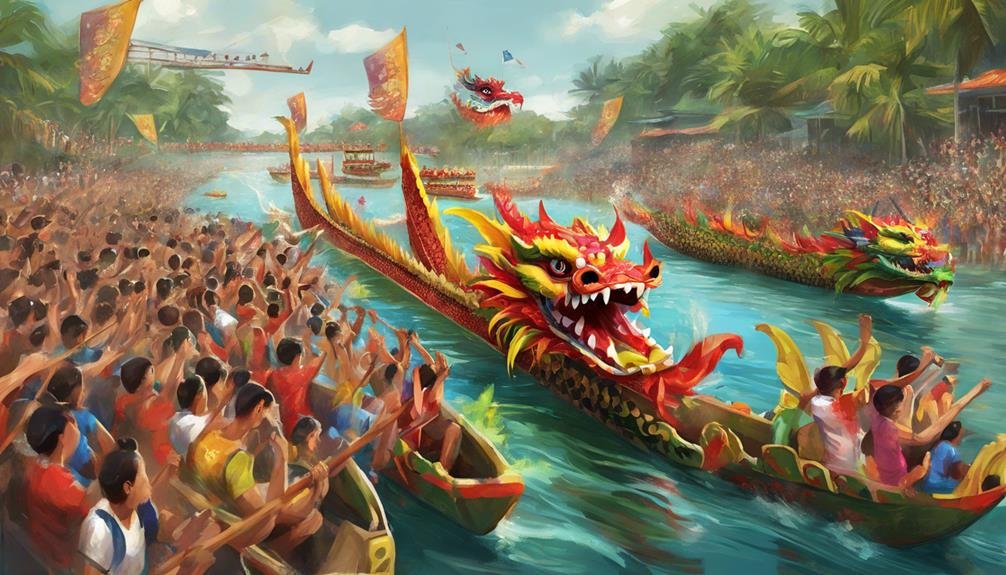 exciting dragon boat festival