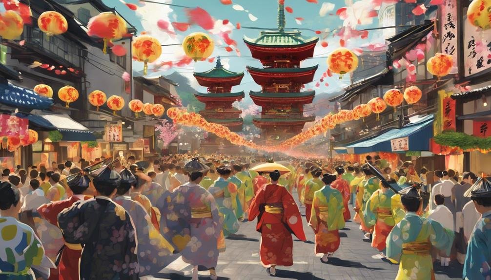 festival in nagasaki japan