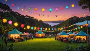 outdoor festival in auckland