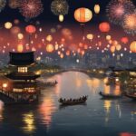 spectacular fireworks in japan