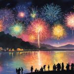 spectacular fireworks show tsuchiura