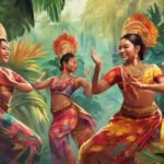 vibrant indonesian dance culture