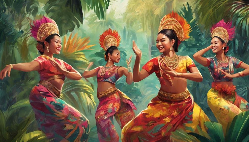 vibrant indonesian dance culture