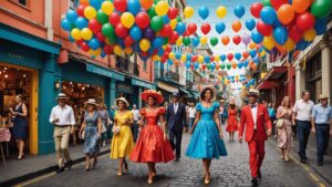 vibrant street festival cubadupa